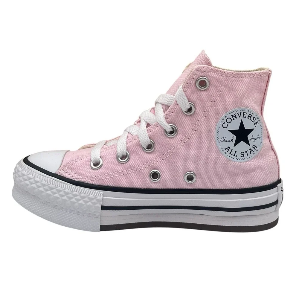 Converse Chuck Taylor All Star Lift Girls High-Top Platform Shoes 13 Light Pink